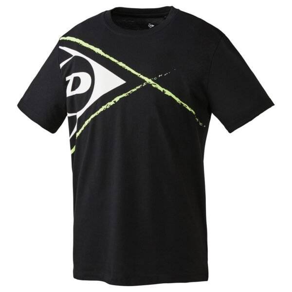 Marškinėliai vyr. DUNLOP Club Tee Big L Black