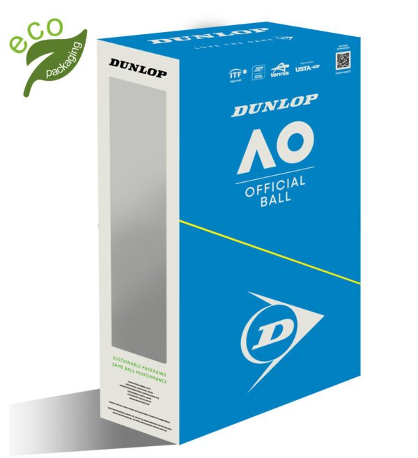 Teniso kamuol. DUNLOP AUSTRALIAN OPEN 2x4-tube ITF