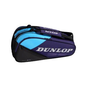 Krepšys tenisui DUNLOP FX-PERFORMANCE 8 violet/black/cyan