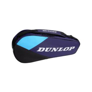 Krepšys tenisui DUNLOP FX-CLUB 3 violet/black/cyan