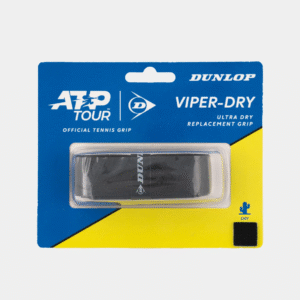 Teniso raketės vid. apvija VIPERDRY ATP 1vnt. black
