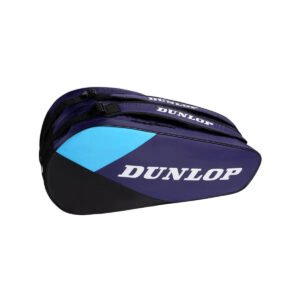 Krepšys tenisui DUNLOP FX-CLUB 10 violet/black/cyan