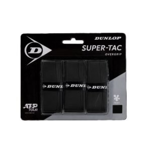 Teniso raketės virš. apvija SUPER TAC 3vnt. black