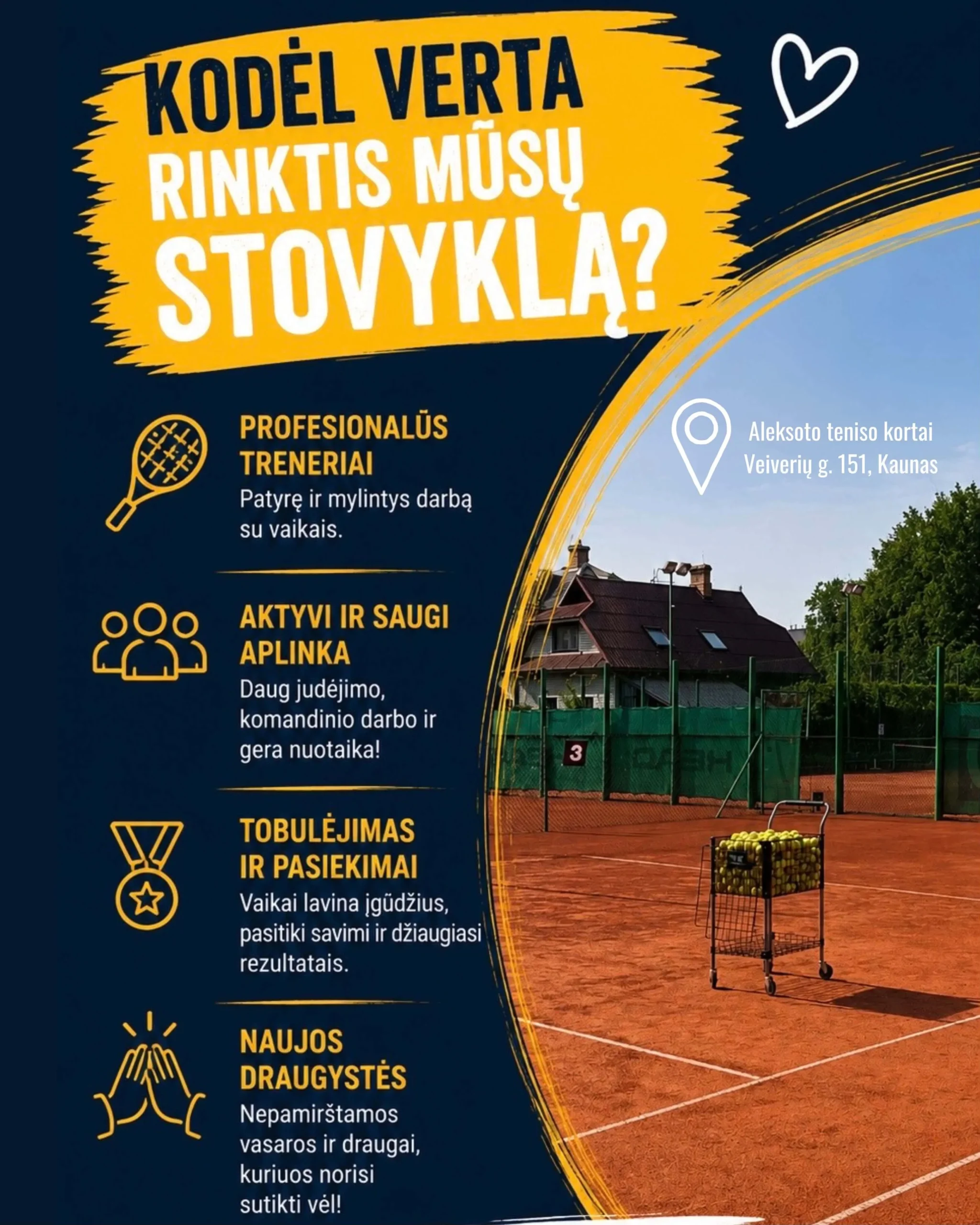 Teniso vasaros stovykla vaikams - Image 3