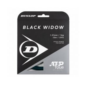 Stygos tenisui BLACK WIDOW 16g/1.26mm 12m