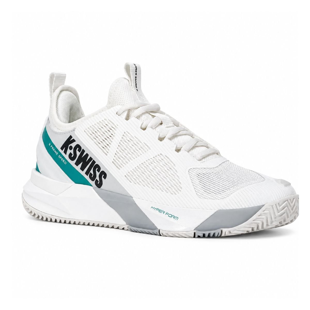 Teniso batai mot. K-SWISS K-FRAME SPEED CLAY white UK5.5