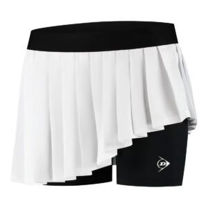 Sijonas mot. DUNLOP GAME PLEATED S wh/black/fair green